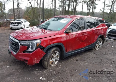 2022 GMC Terrain Fwd Sle from USA, damaged, VIN 3GKALMEV2NL126205